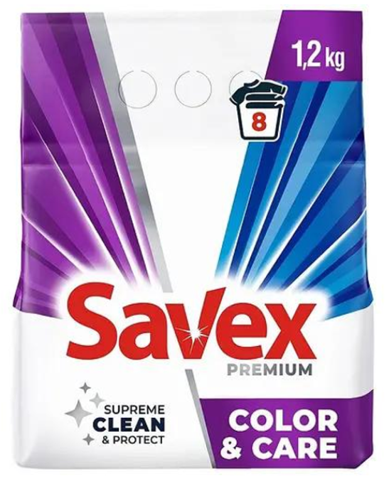 SAVEX Порошок пральний авт parfum lock color&care 1.2кг